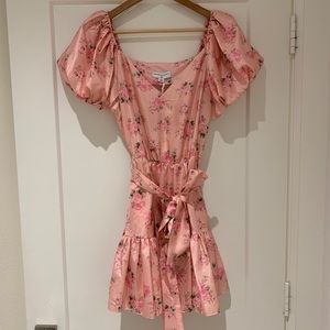 NWT LoveShackFancy x Target Pink Floral Dress